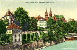 Basel - Deutschritter Garten + ca. 1910