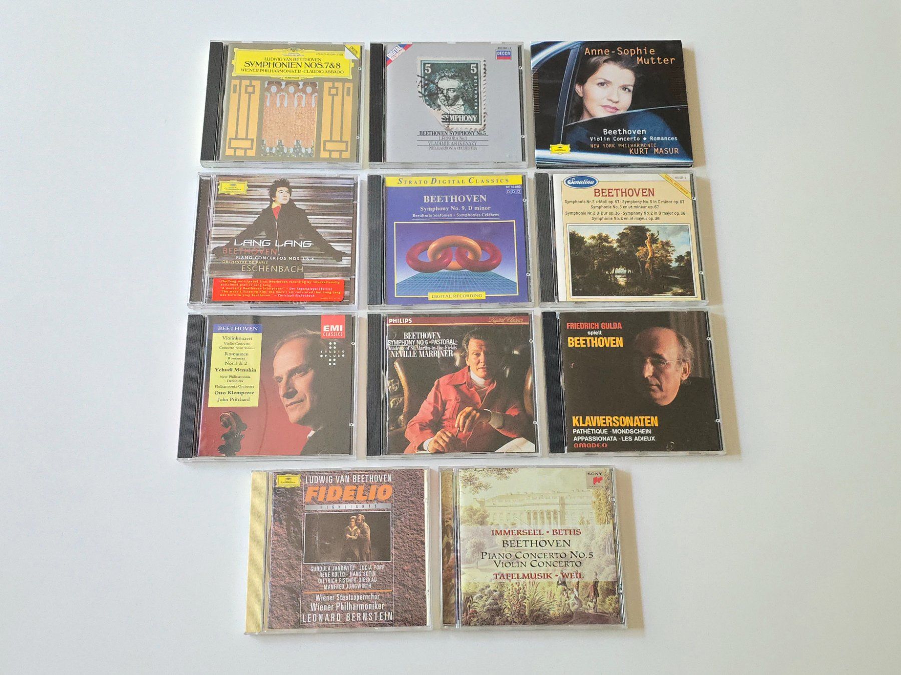 CD: 11 CD Paket Thema Beethoven – Usato da Dättlikon venduto da Wundertuete_