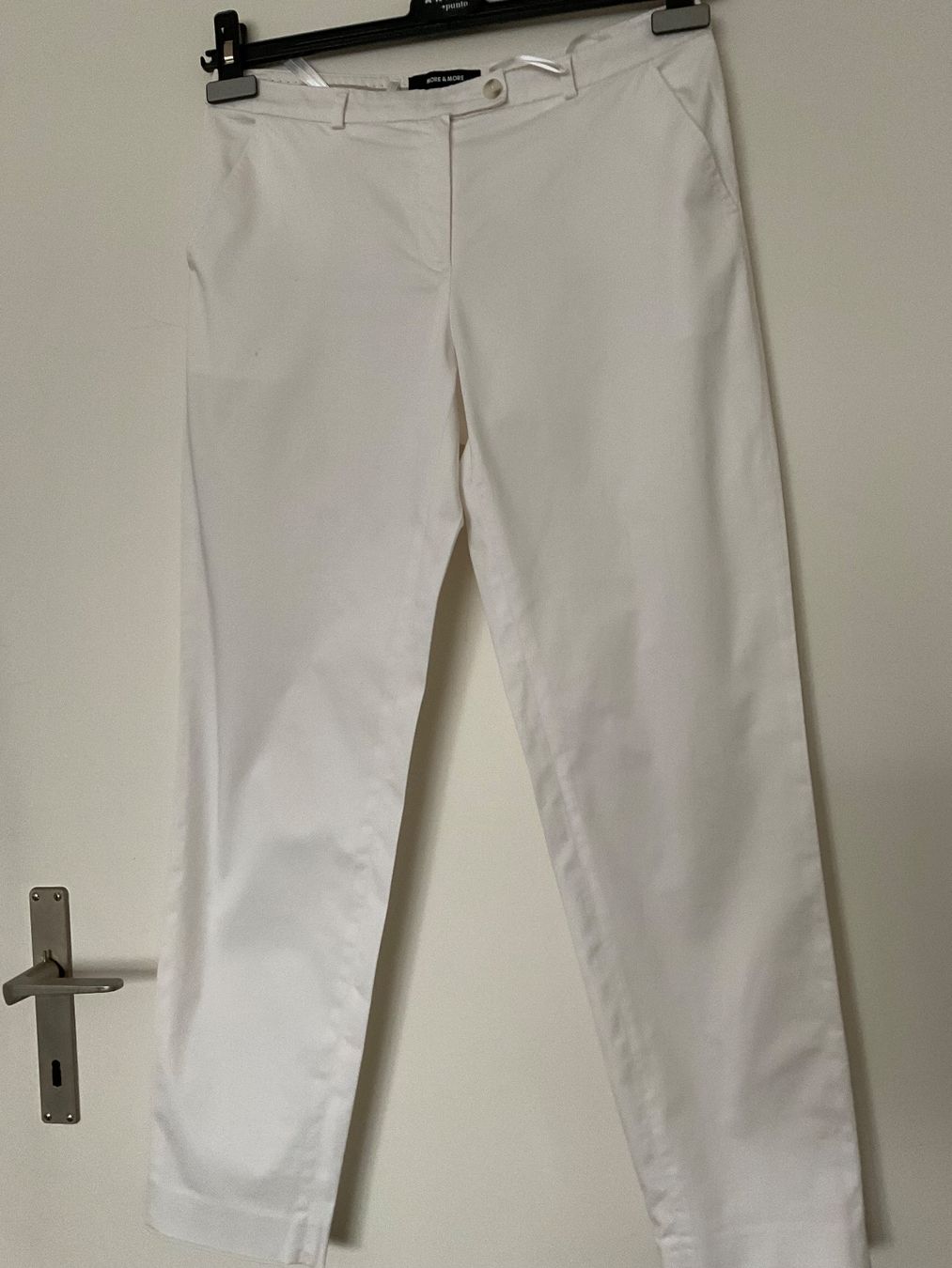 More & More Pantaloni: MORE & MORE schöne Freizeit Hose Gr 36 weiss – Usato da Urdorf venduto da alda02 1