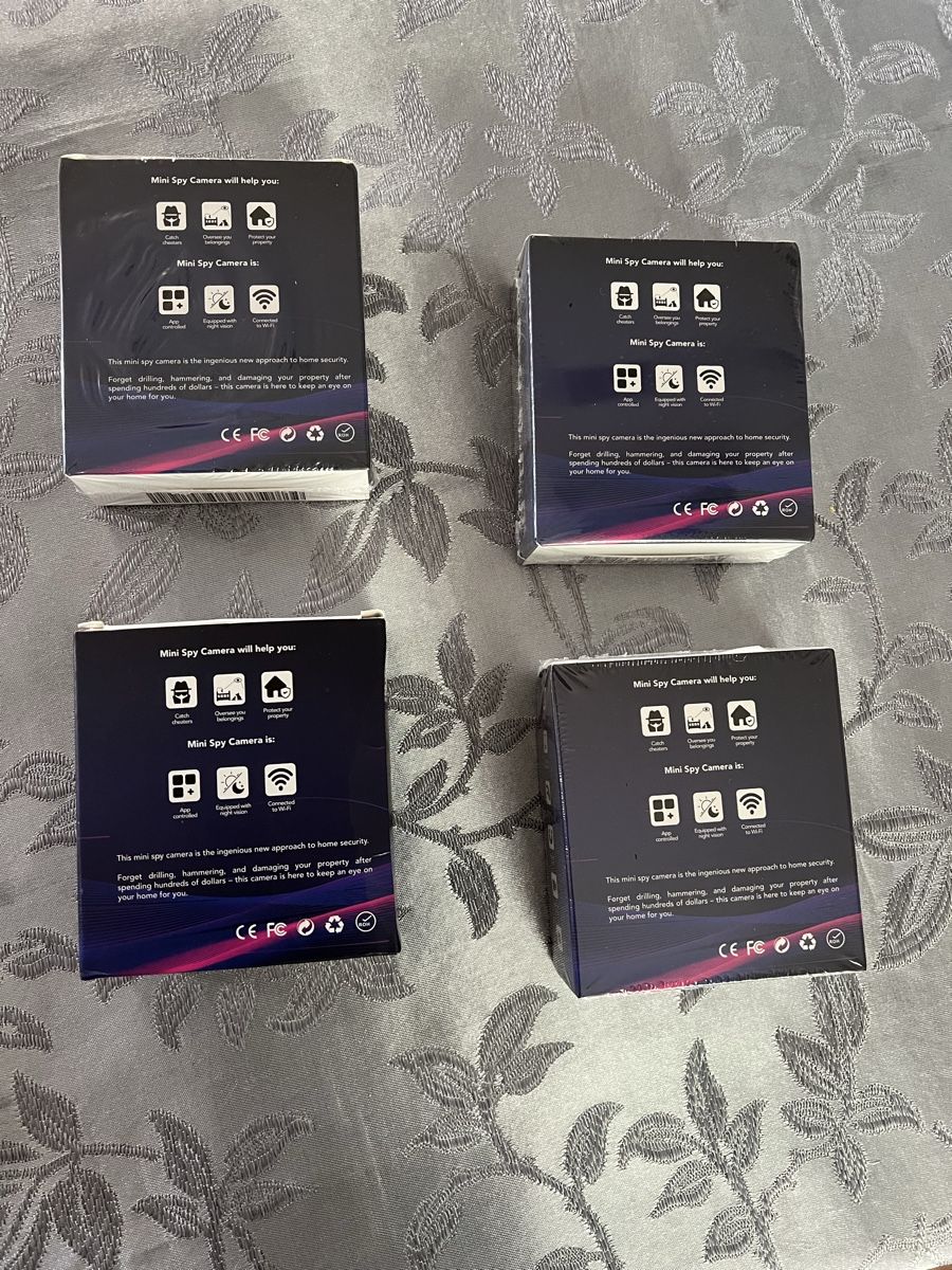 Kamera: Mini Wifi Camera 4 St. – Neu und originalverpackt aus Tobel von honda955 3