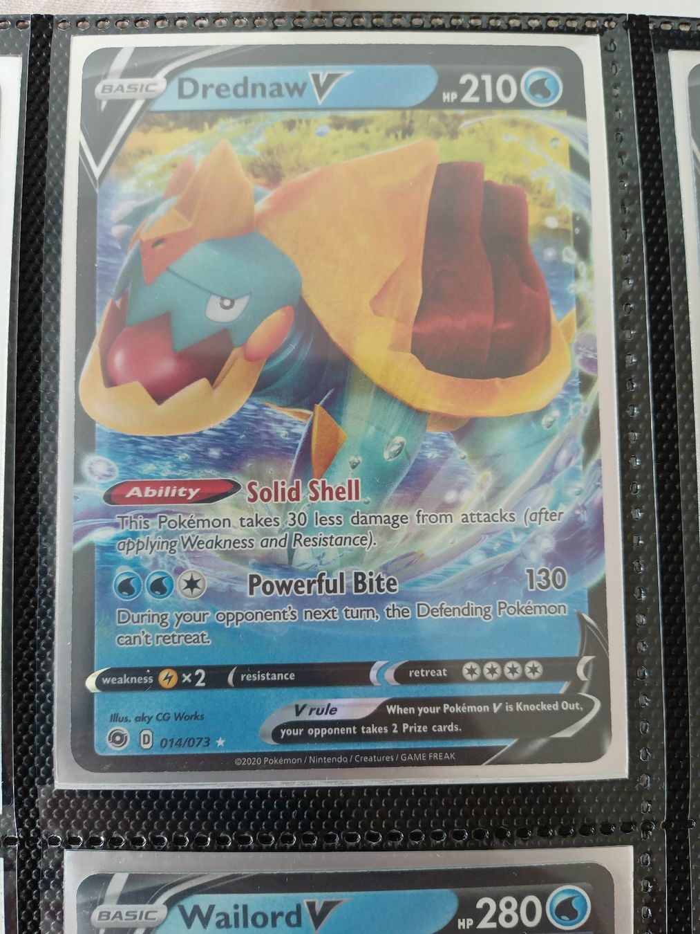 Pokémon Carte collezionabili: Drednaw V - Pokemon Englisch – Usato da Altstätten SG venduto da GGsGameshop
