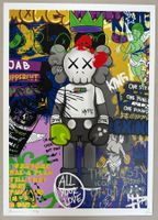 Death: KAWS Graffiti Street Art, signiert 7/100