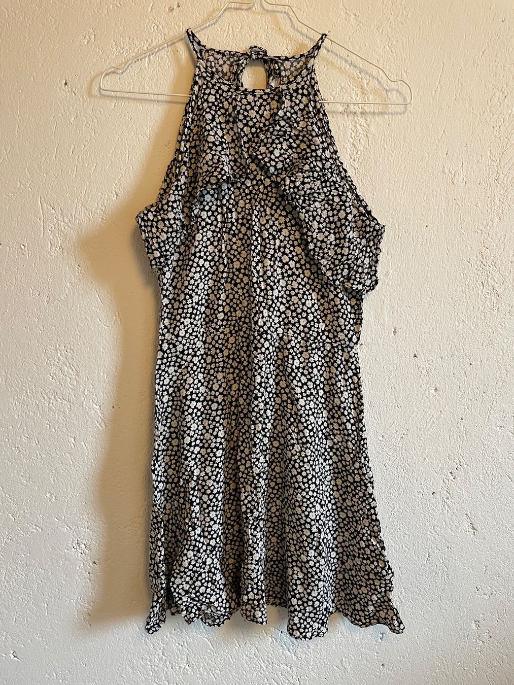 Zara Kleider: Blumenkleid (S), schwarzweiss – Gebraucht aus Aarau von lis_5by2