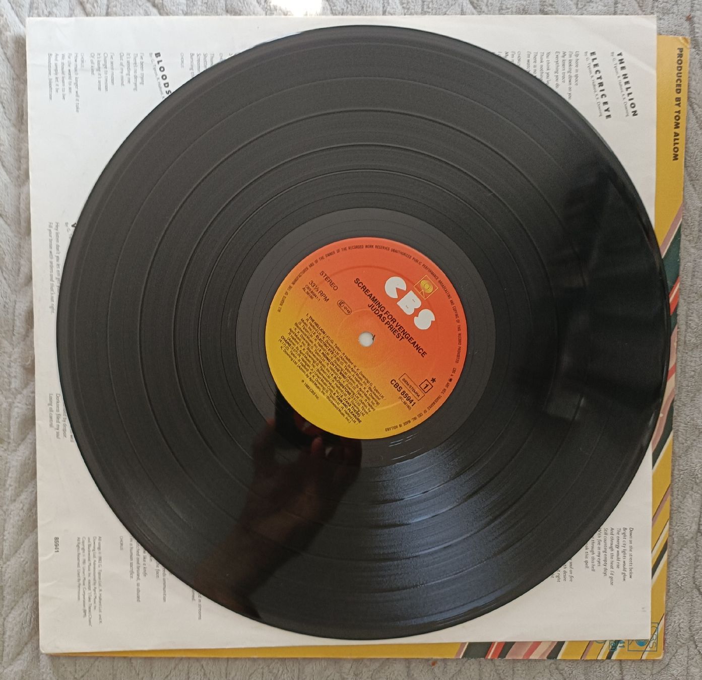 Vinyles: JUDAS PRIEST - Screaming for vengeance LP – D'occasion à Luzern par cryptonic79 2