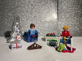 Weihnachtliches Wohnzimmer 9495 playmobil