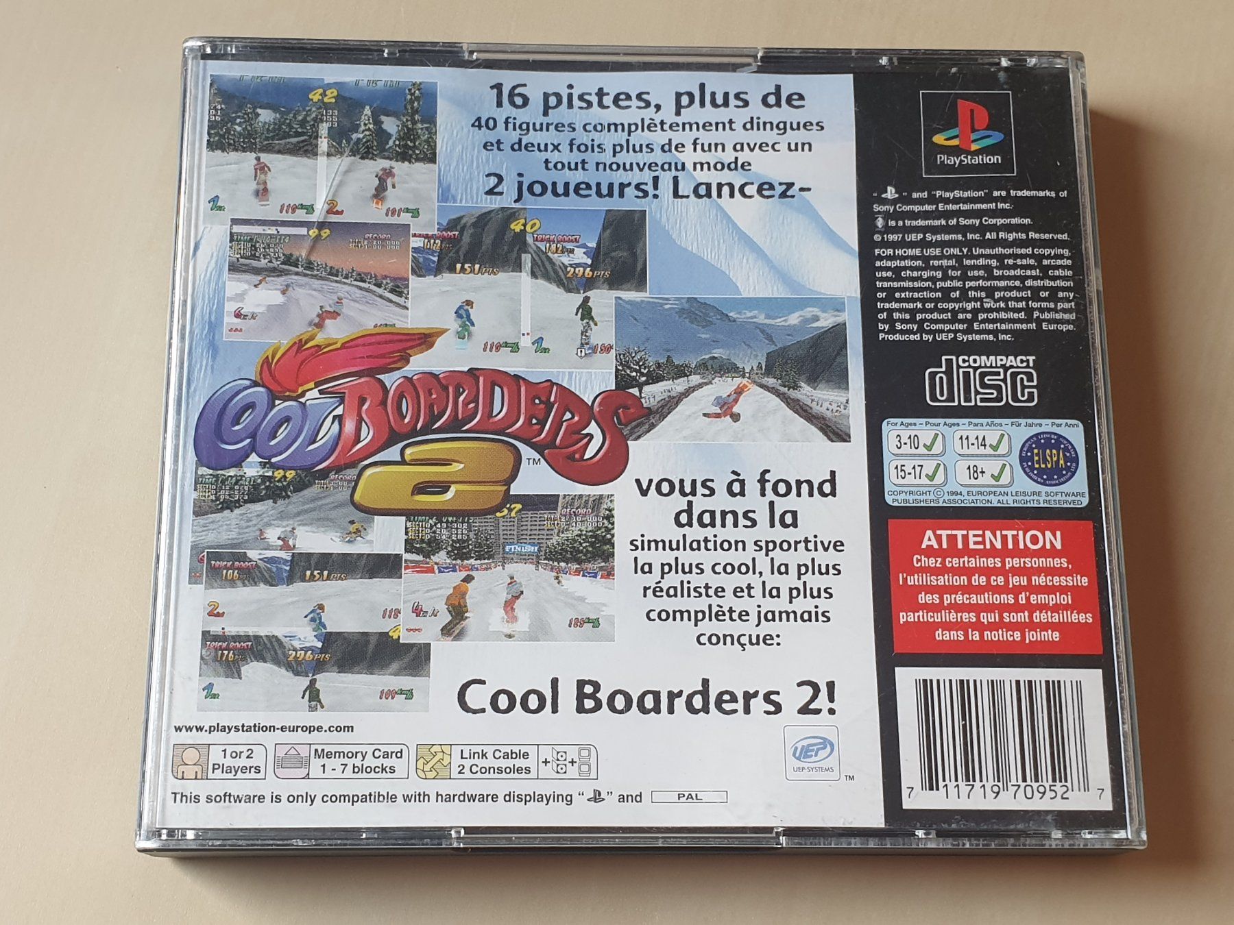 Sony Giochi: Cool Boarders 2 – Usato da Stansstad venduto da collectorsshop 1