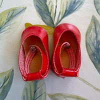 1 Paar Puppenschuhe, Schuhe für Sasha etc., Lack, 6,2 cm