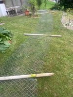 10 m Maschendrahtzaun mit 4 Pfählen