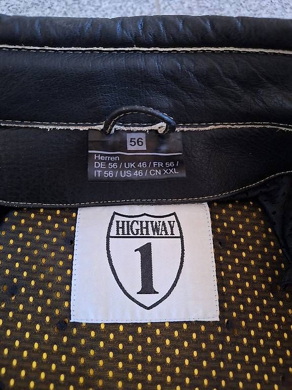 Giacche: Motorradjacke Highway, Leder, Gr. 56 – Usato da Amlikon-Bissegg venduto da Pbulgheroni 3