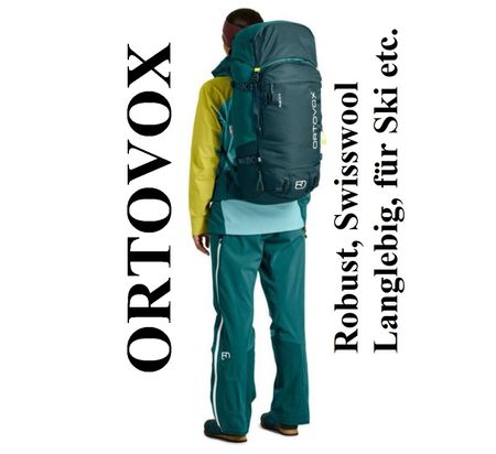 52 NEU Ortovox Wanderrucksack Sportrucksack Hose Wanderjacke
