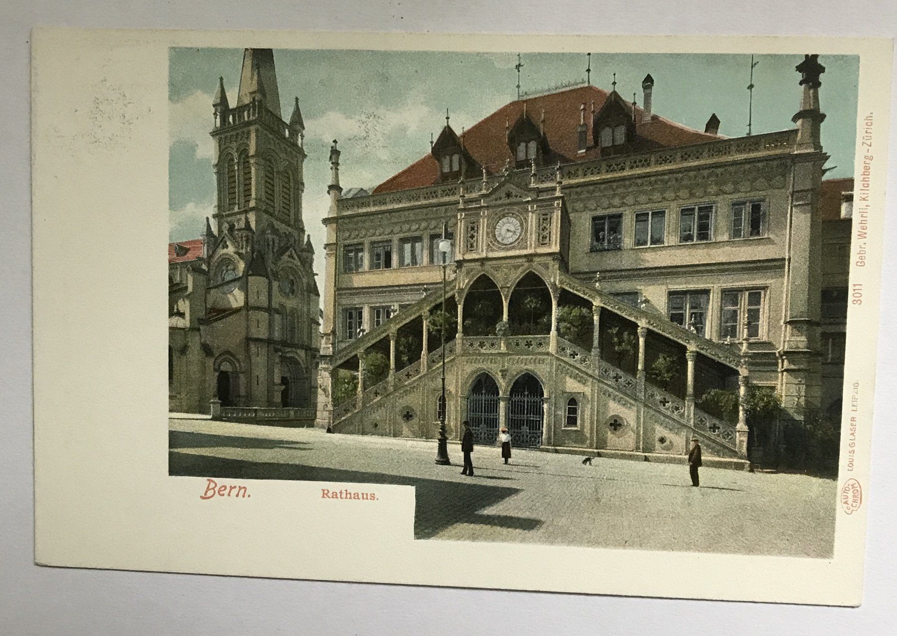 Cartoline postali: ALTE ANSICHTSKARTE BERN RATHAUS – Usato da Ostermundigen venduto da wini63