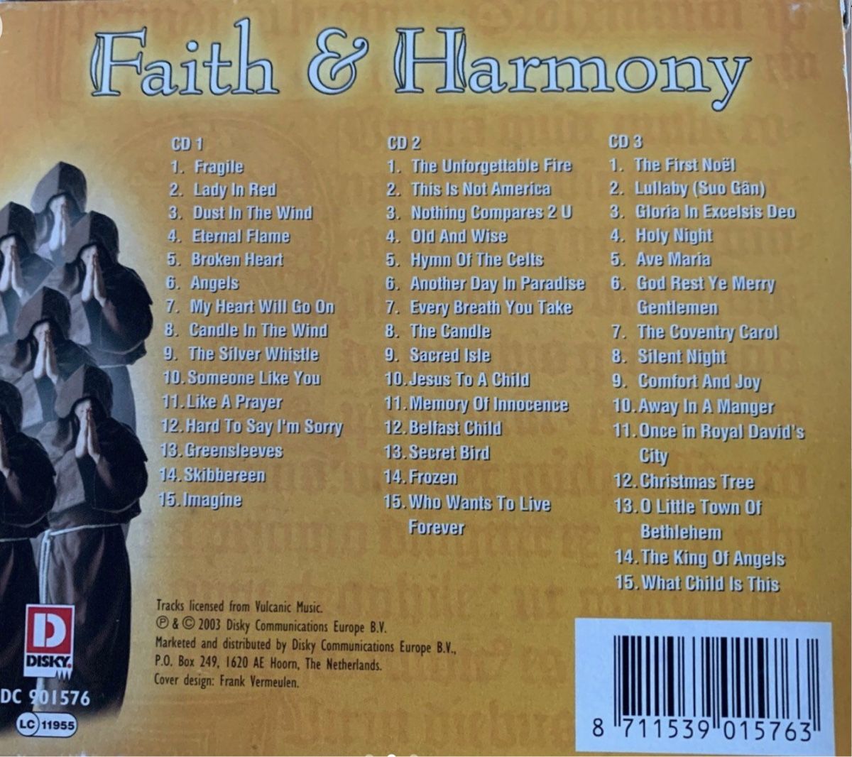 CD: CD  Faith und Harmonony – Usato da Endingen venduto da Warlock 1