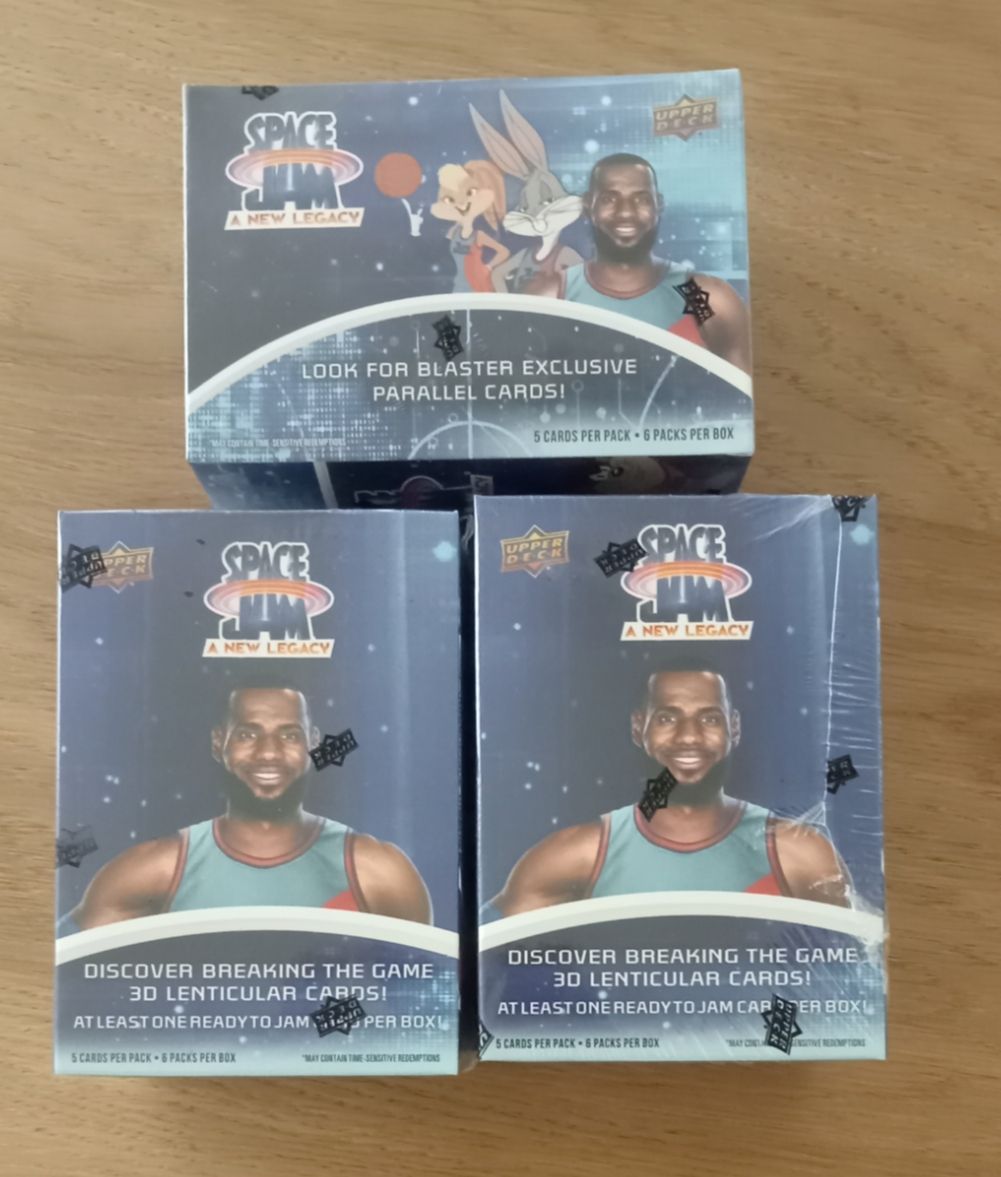 Cartoline: Space Jam LeBron James cards boxes(3) – Nuovo e nell'imballaggio originale da Vallorbe venduto da ant_75wx