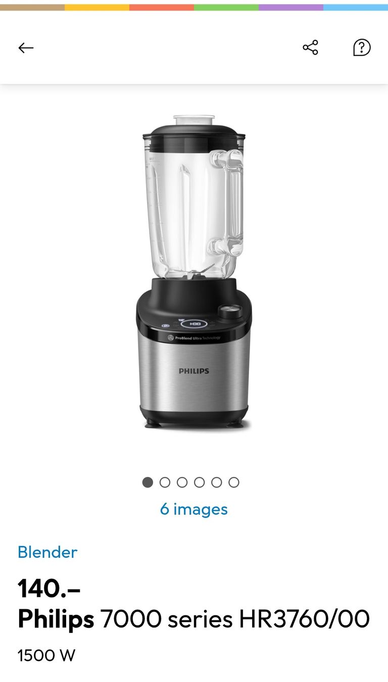 Philips Elettrodomestici da cucina: Philips Mixer Serie 7000 – Usato da Bussigny venduto da niwa_mikan 8