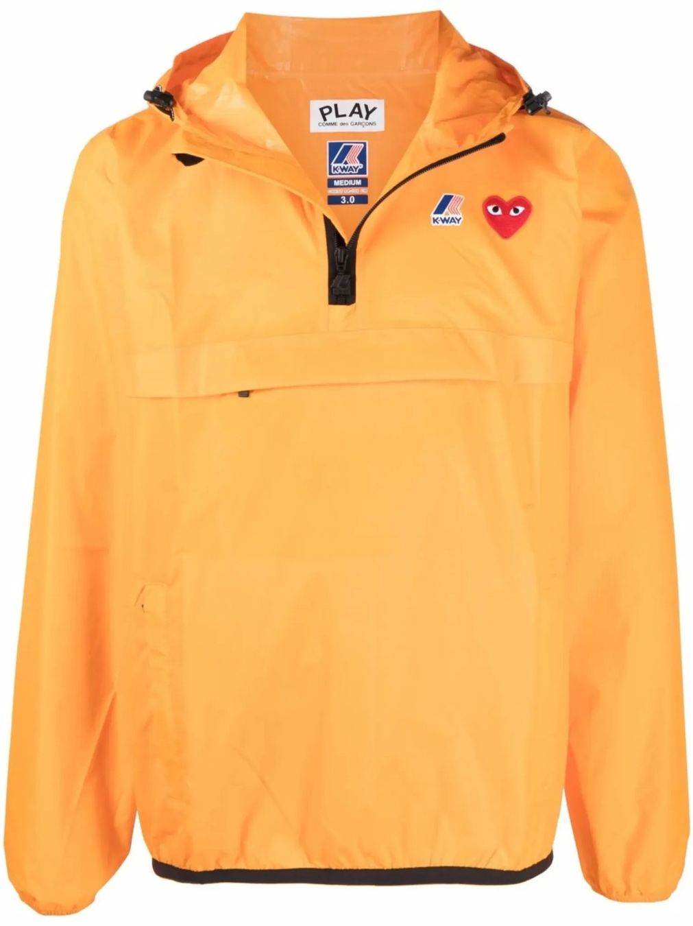 Comme Des Garcons Giacche: Comme Des Garçons Play x K-Way – Hooded Pullover Jacket – Nuovo (secondo la descrizione) da Sursee venduto da fasolek13 1