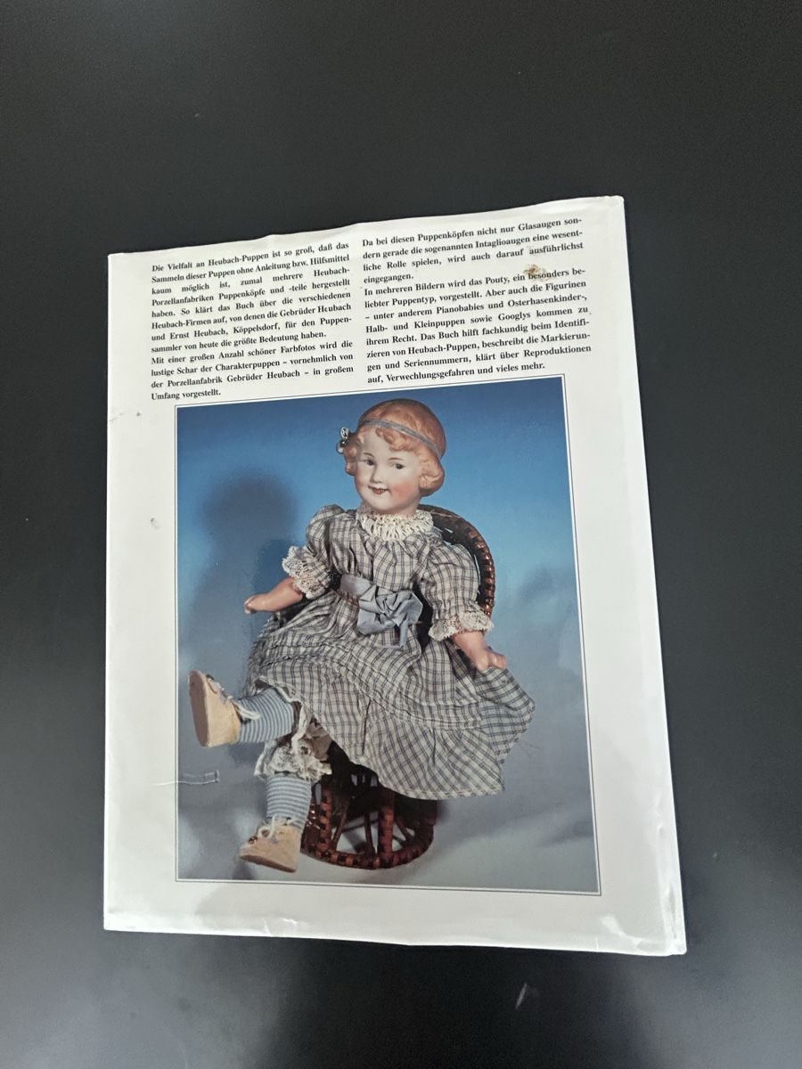 Bambole: HEUBACH-PUPPEN Buch von 1989 – Usato da Zumikon venduto da tuna007 2