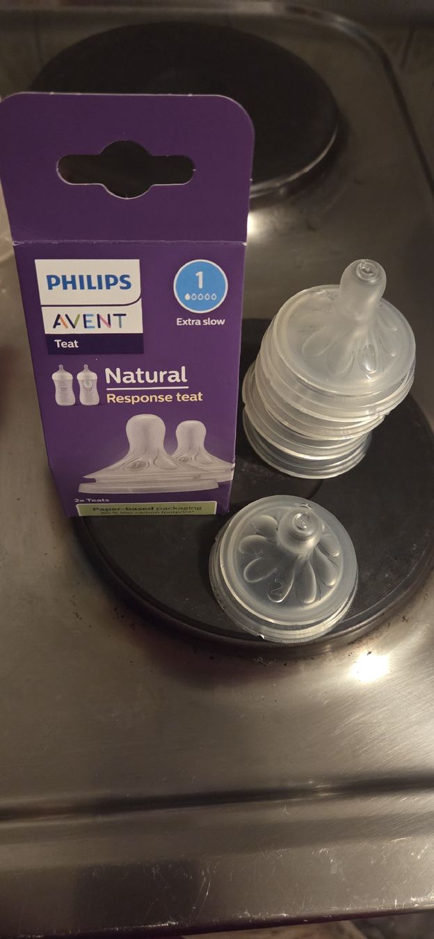 Avent Pasti del neonato: Philips Avent Natural Response Teat Level 1 Extra slow  – Nuovo (secondo la descrizione) da Effretikon venduto da amo_2qdn