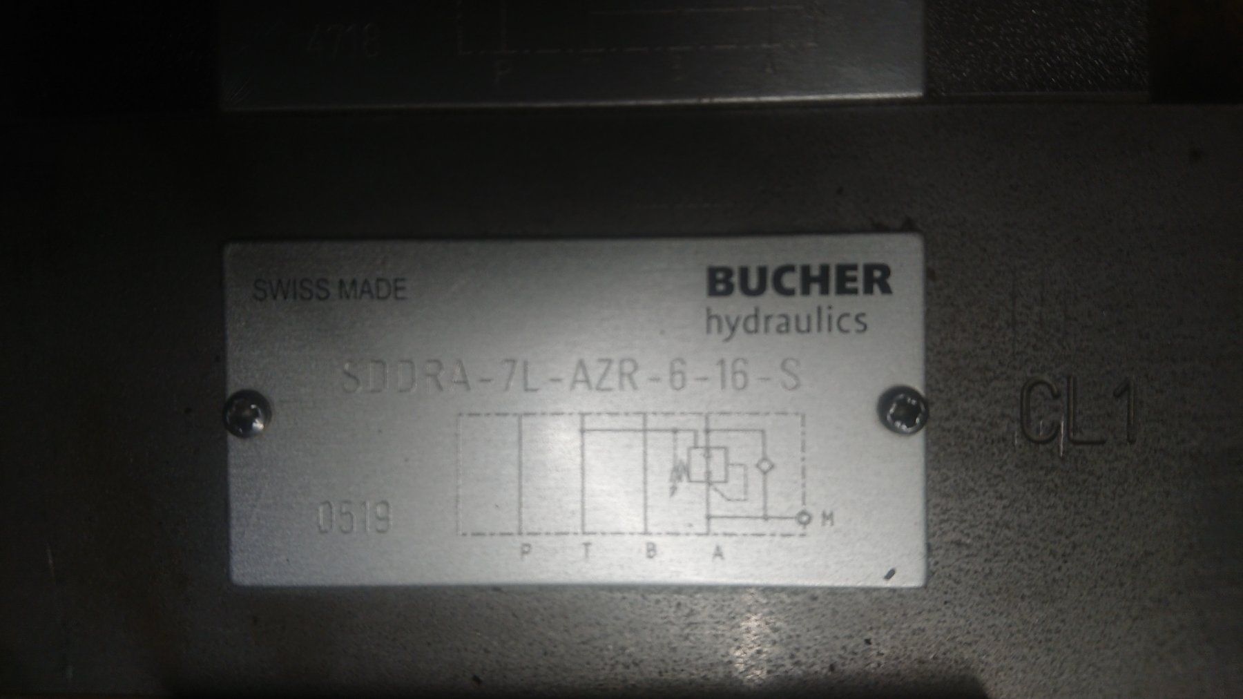 Altro per industria metallurgica: Druckabschaltventil Bucher Hydraulikventil Sandwichventil – Usato da Rüeggisberg venduto da rapidu 1