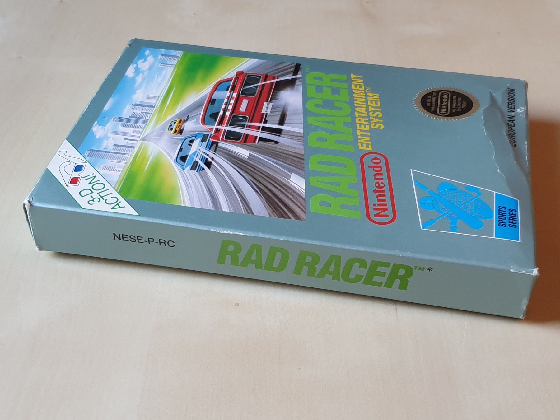 Nintendo Spiele: Rad Racer – Gebraucht aus Stansstad von collectorsshop 2