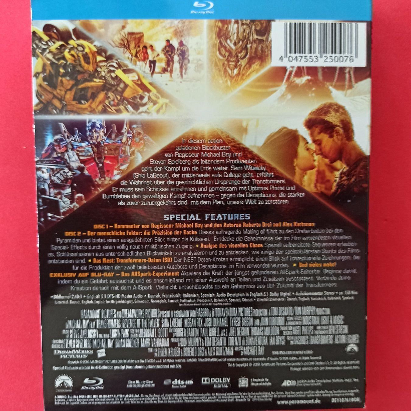 Tutti i DVDs: Transformers Die Rache - Special Edition – Usato da Dübendorf venduto da kb86_MOVIE 1