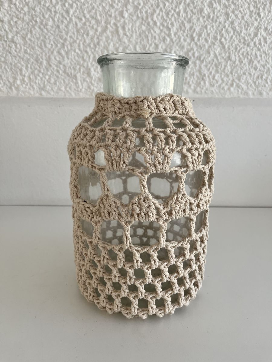 Vasi & Recipienti: Windlicht / Vase / Makramee – Usato da Wetzikon ZH venduto da seli03 4
