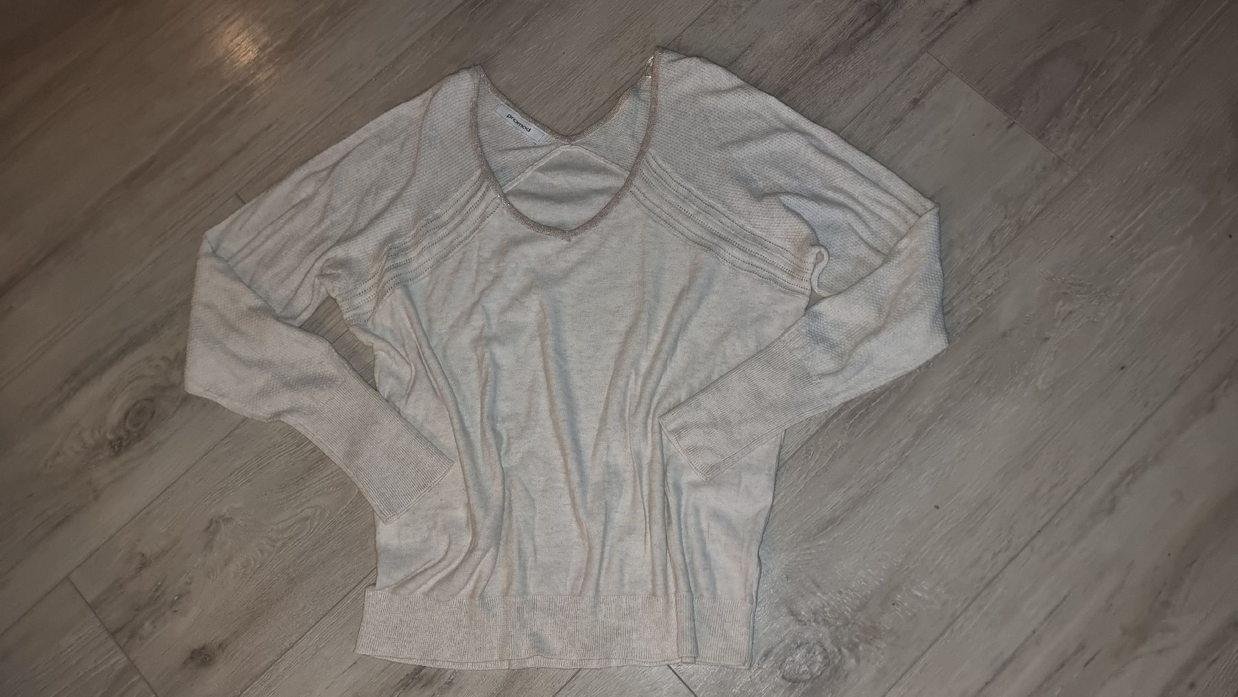 Promod Maglioni & Felpe: Elegante Promod Strickpullover, beige, ideal Neu S – Nuovo (secondo la descrizione) da Wigoltingen venduto da Zuckerfee84