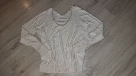 Elegante Promod Strickpullover, beige, ideal Neu S