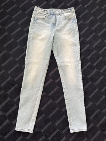 NEXT Jeans 14yrs Mädchen slim hellblau top Zustand