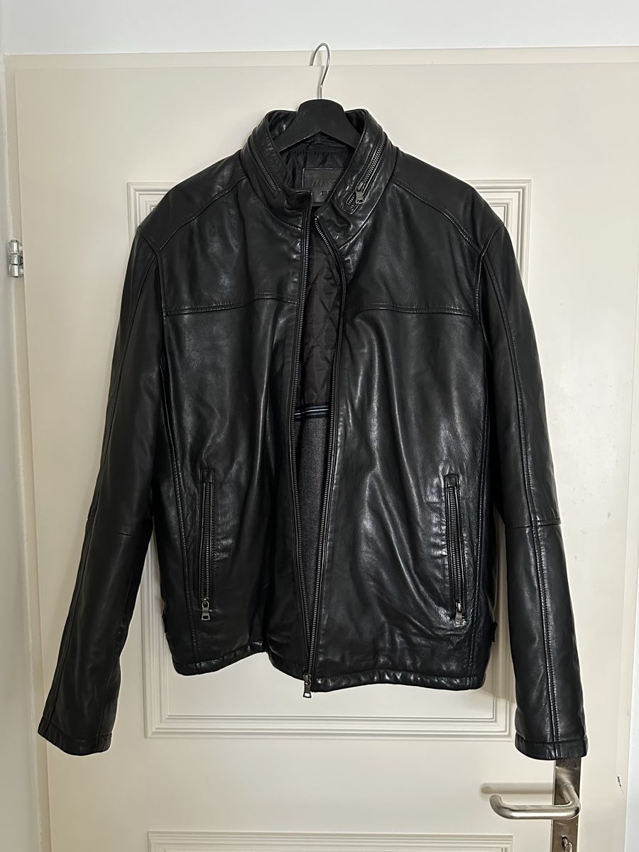Jacken: Lederjacke Herren Gr.54 Echtleder Schwarz – Gebraucht aus Zürich von maruos