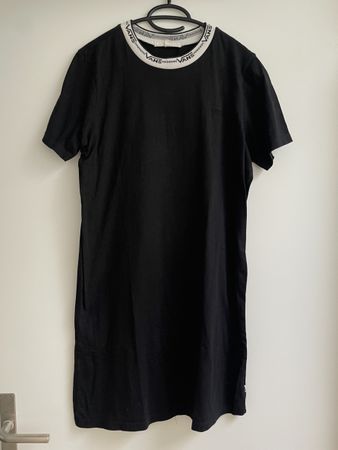 T-Shirt Vans schwarz mit Kragenlogo Grösse M