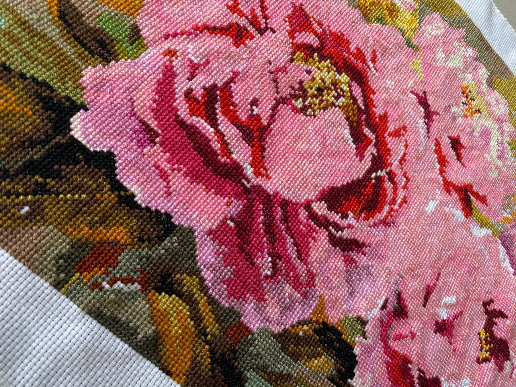 Poster & Bilder: 2 Bilder Petit Point – Neu (gemäss Beschreibung) aus niederbipp von Esbenz 7