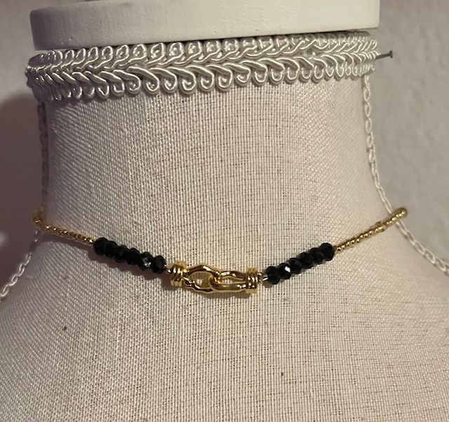 Catenine: Sehr schöne Kette mit echte  Stein - Onyx – Usato da Neerach venduto da romiping 4