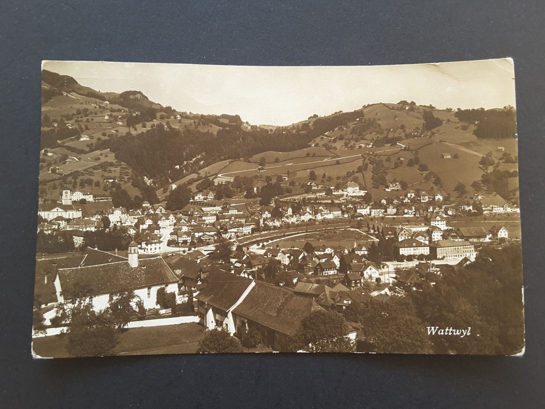 Cartoline postali: AK SG , Wattwyl , 1921 – Usato da Reichenburg venduto da Pipo-67