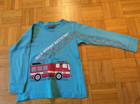 T-shirt  "Feuerwehr" / Marke "Kidsworld" , gr 104