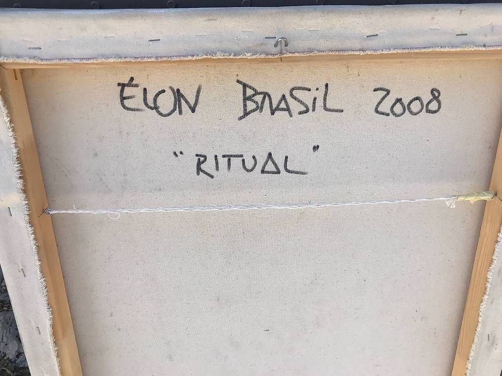 Dipinti: Peinture sur toile Elon Brasil – Usato da Grancy venduto da Nikojardins 1