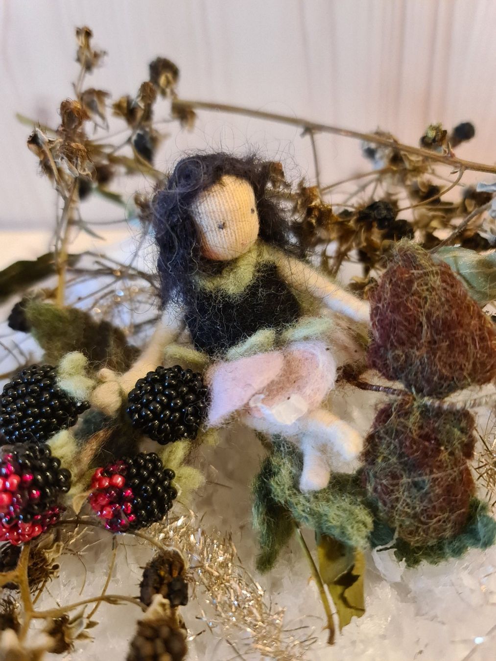 Puppen: Püppchen "Brombeermädchen" – Neu (gemäss Beschreibung) aus Uster von Cruleye