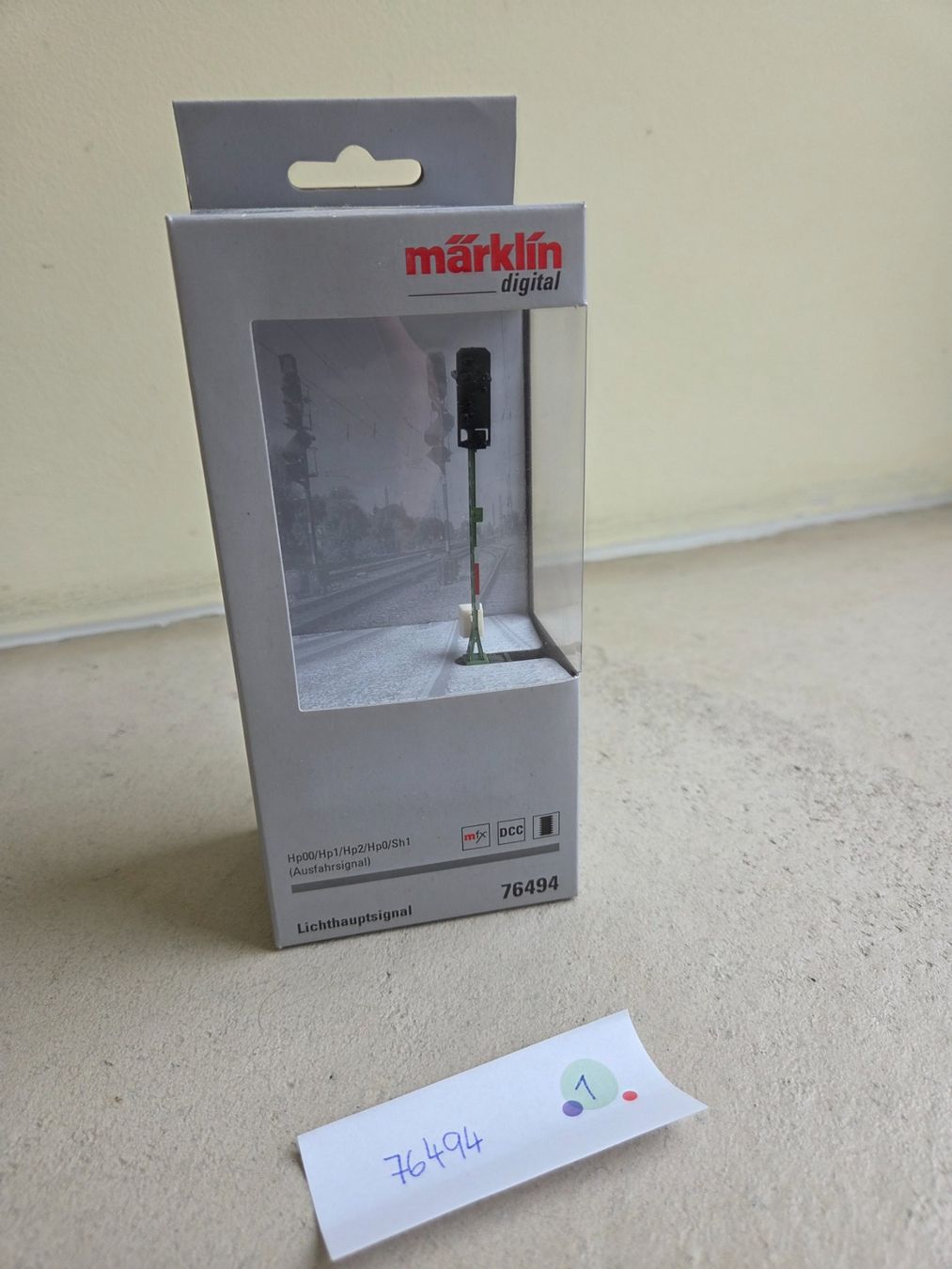 Märklin Modellini di ferrovie: Märklin Lichthauptsignal 76494 – Nuovo e nell'imballaggio originale da Udligenswil venduto da Giordi3 1