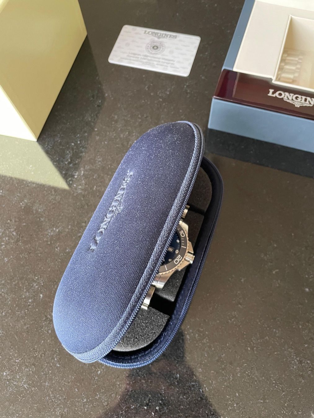 Longines Orologi: Longines Hydroconquest Automatic Blue 43 – Usato da Ittigen venduto da Luky37 3