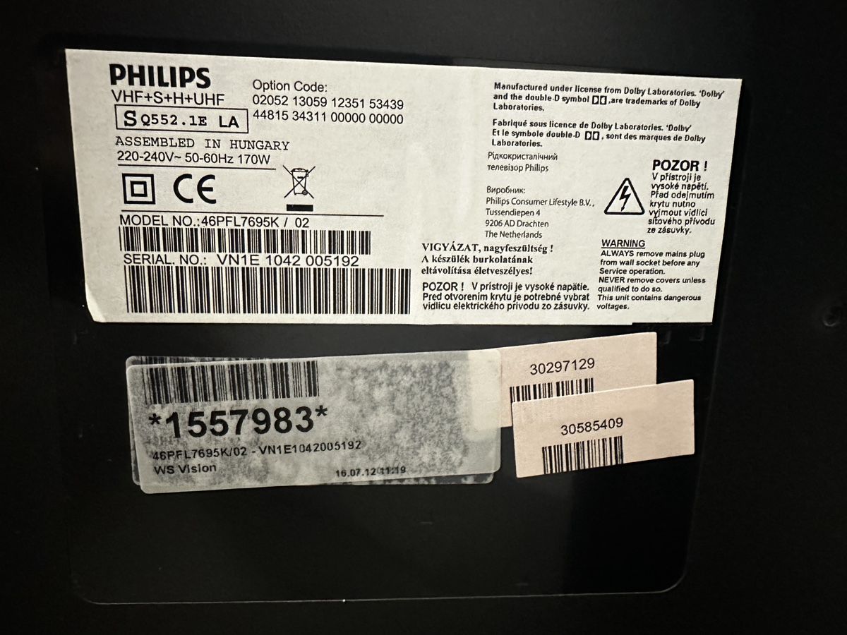 Philips Televisori: Ab 1 CHF Grosser Fernseher – Usato da Rorschacherberg venduto da LuksPCs 1