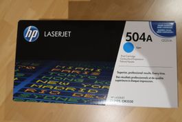 HP 504A (CE250A) Toner , Cyan