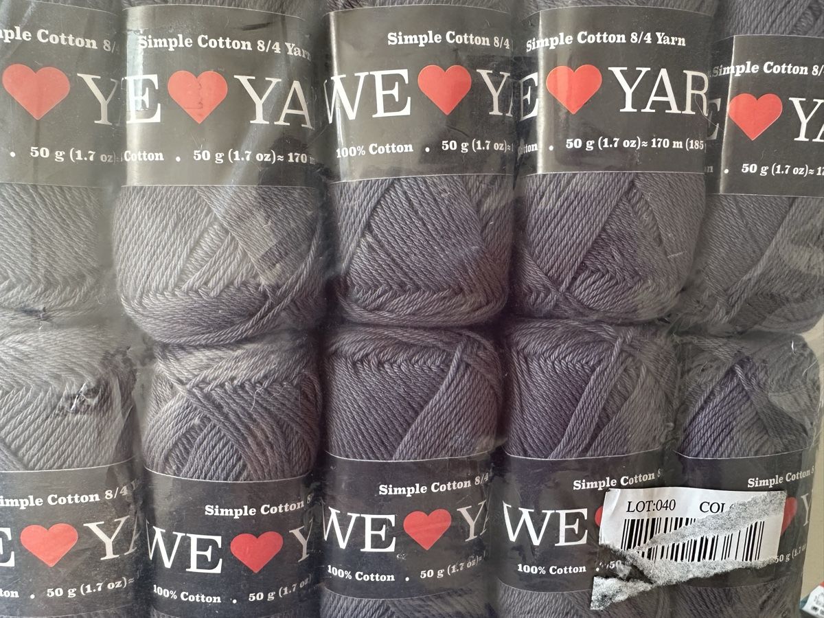 Cordicelle & Fili: Baumwollgarn – Nuovo e nell'imballaggio originale da Brugg venduto da bri_7h8s