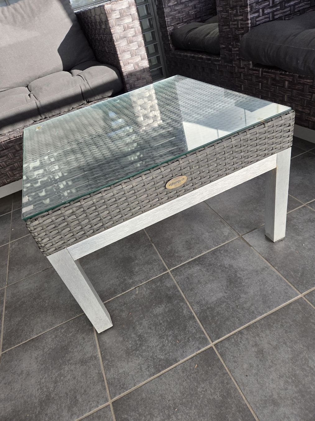 Sofas: Gartenlounge aus Ratan braun – Gebraucht aus Fehraltorf von Deldiluc 3