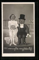 Fotomontage Als vermaehlte empfehlen sic
