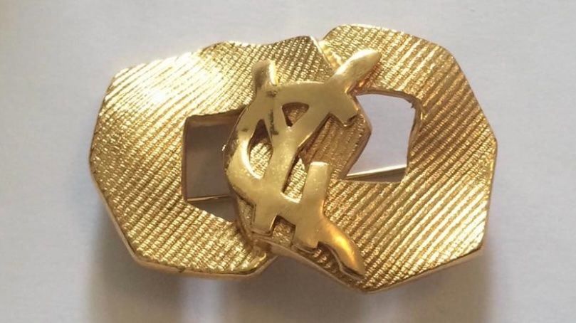 Saint Laurent Broschen & Nadeln: Broche Yve saint Laurent – Gebraucht aus Montreux von Pipo7878