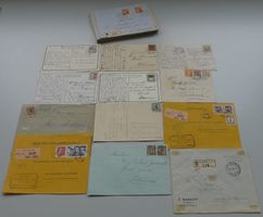 1915-1947, 33 meist saubere Belege Pro Juventute +Satzbriefe