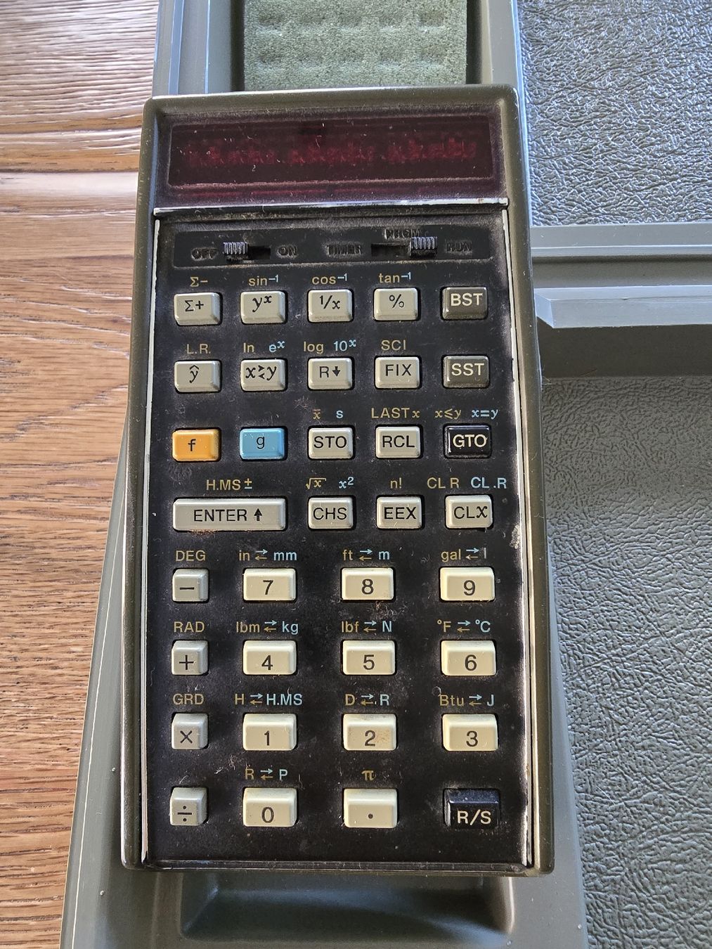 Hewlett Packard Taschenrechner: HP-55 Taschenrechner, Calculator, vollständig – Defekt aus Rupperswil von Faze123 2