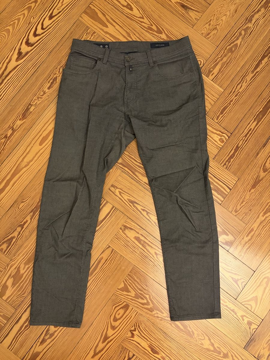 Pierre Cardin Pantaloni: Pierre Cardin Herren Hose Grau W34 – Usato da Zürich venduto da jak_89nh