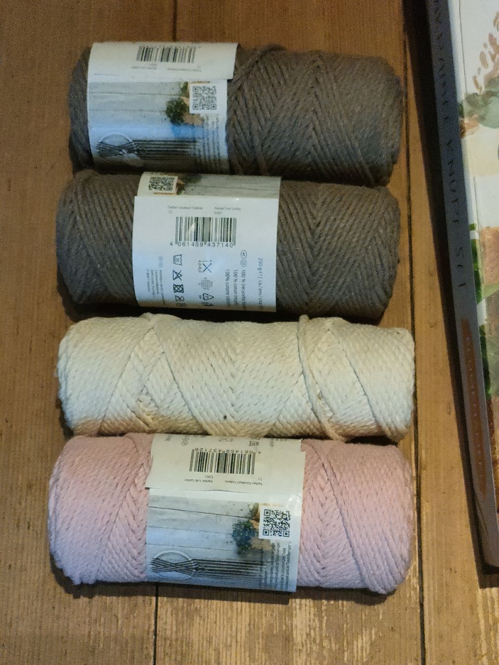 Wolle: Makramee Garn Set  – Neu (gemäss Beschreibung) aus Scheunen von klare2 1