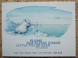 MARKENHEFTCHEN "DER KLEINE EISBÄR" MIT ET-STEMPEL 2008