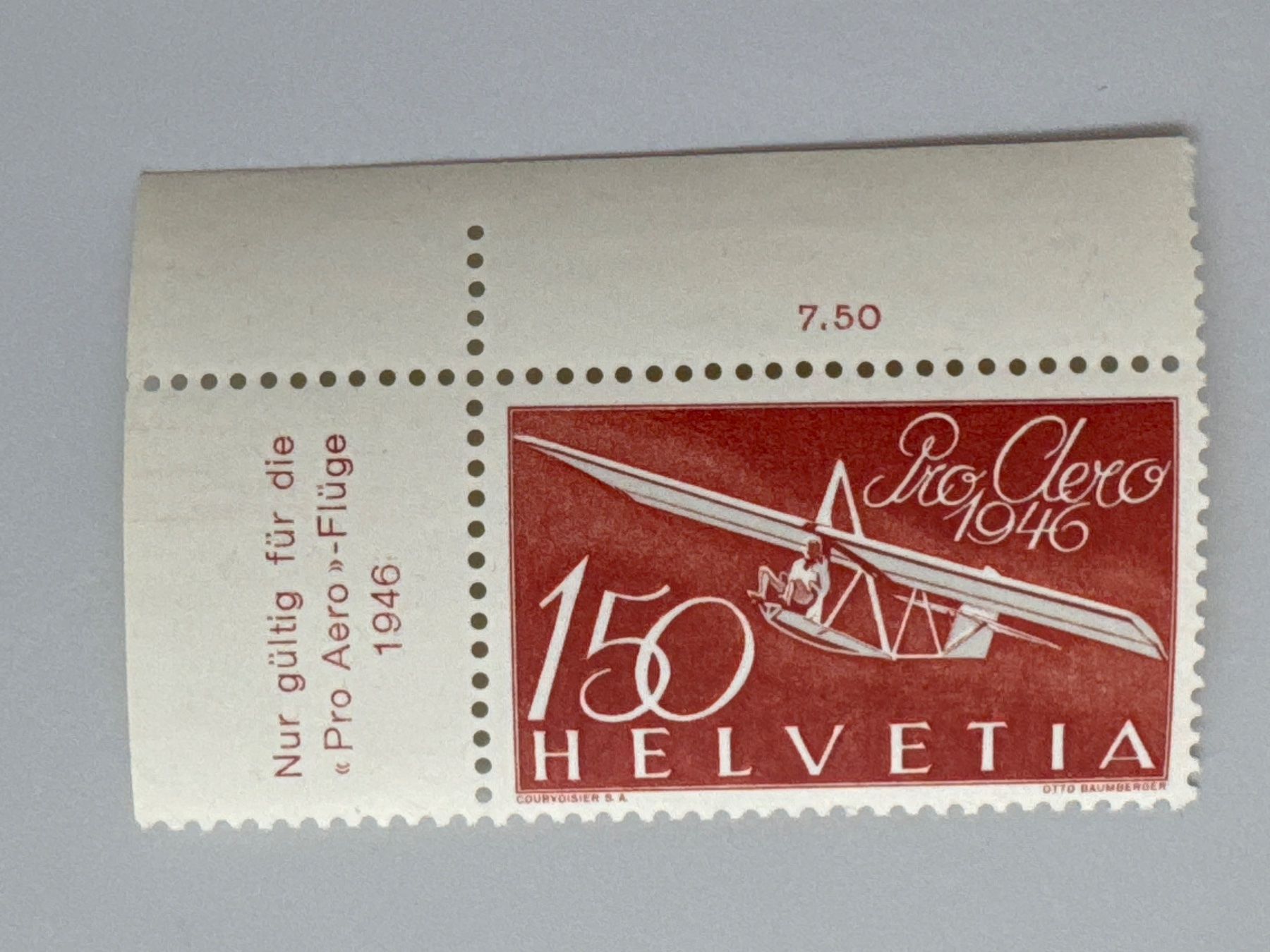 Tutti i francobolli: 1946, Pro Aero. ZNr. F41, postfrisch – Usato da Küssnacht am Rigi venduto da mic_xr8d